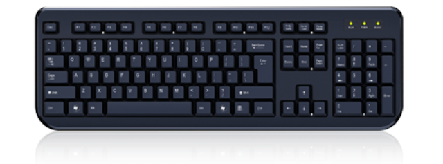 Клавиатура Wintek LD-206 black, Wireless