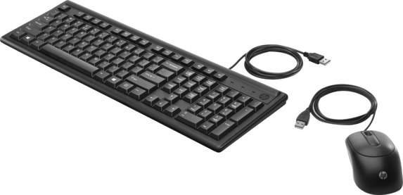 Клавиатура+мышь HP 160 USB (6HD76AA)