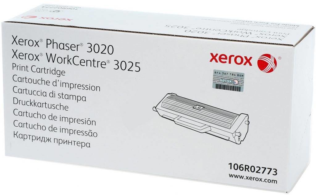 Картридж Xerox 106R02773 (Xerox 3020/3025) (1.5k)