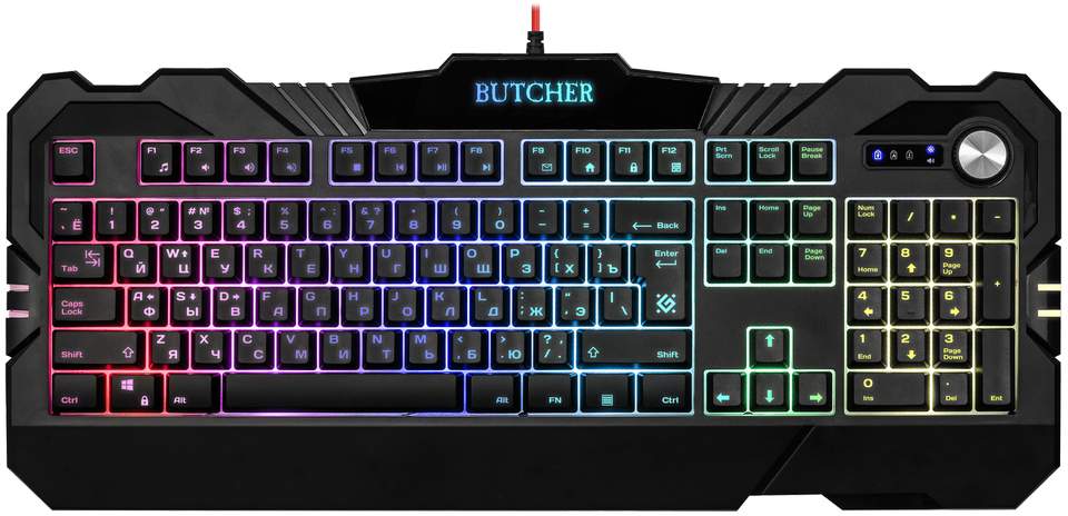 Клавиатура Defender Butcher GK-193DL USB