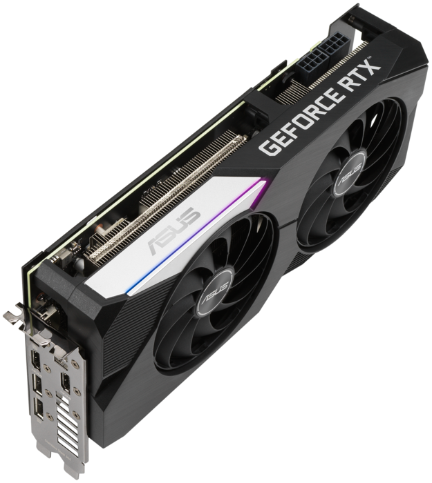 Видеокарта GeForce RTX3070 8Gb GDDR6 (Asus) (DUAL-RTX3070-O8G)