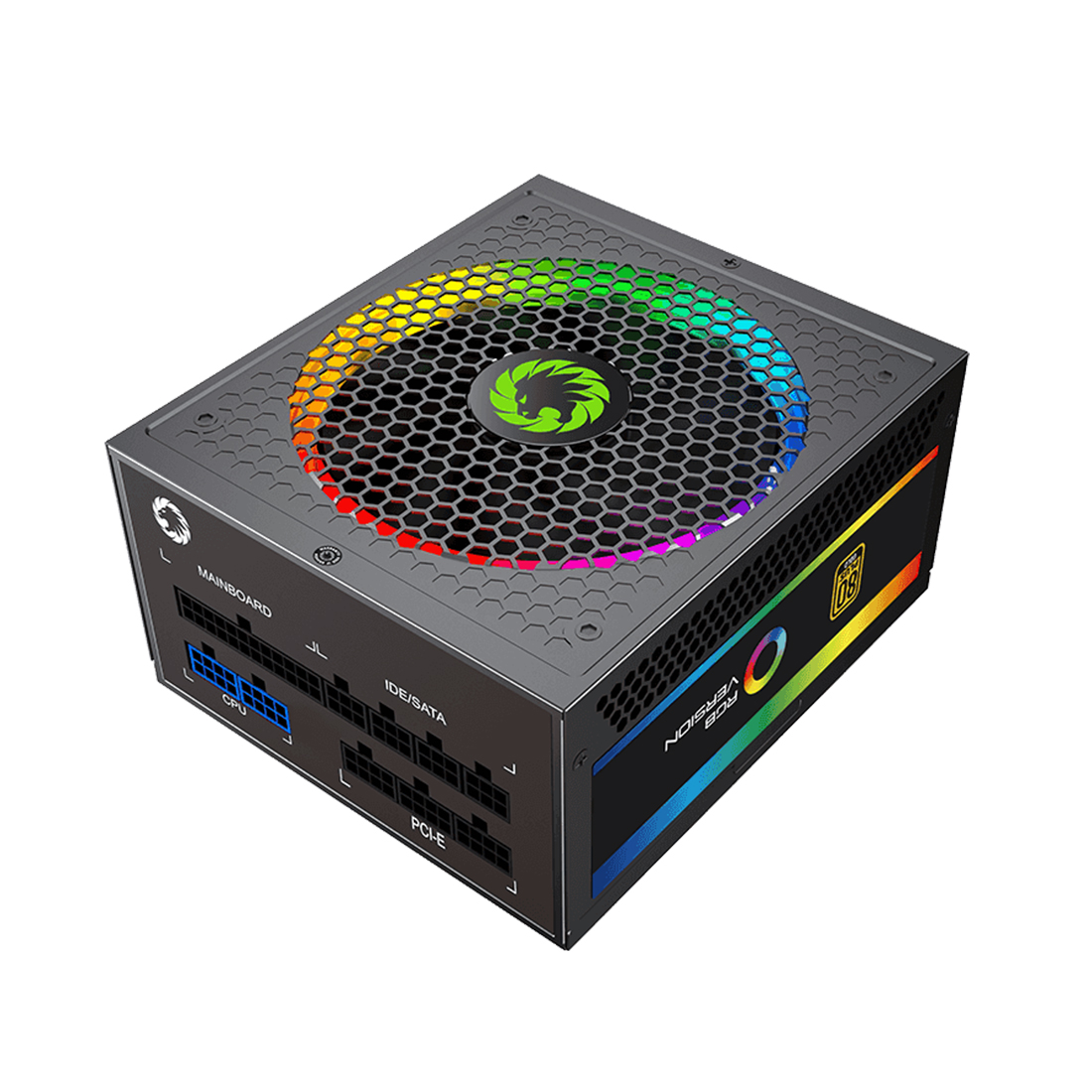 Блок питания (550W) Gamemax RGB Rainbow (Gold)