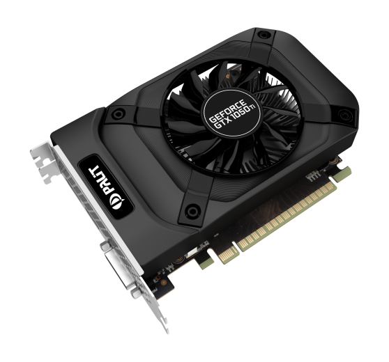 Видеокарта GeForce GTX1050Ti STORMX 4Gb GDDR5 (Palit) (NE5105T018G1-1070F/1076F)