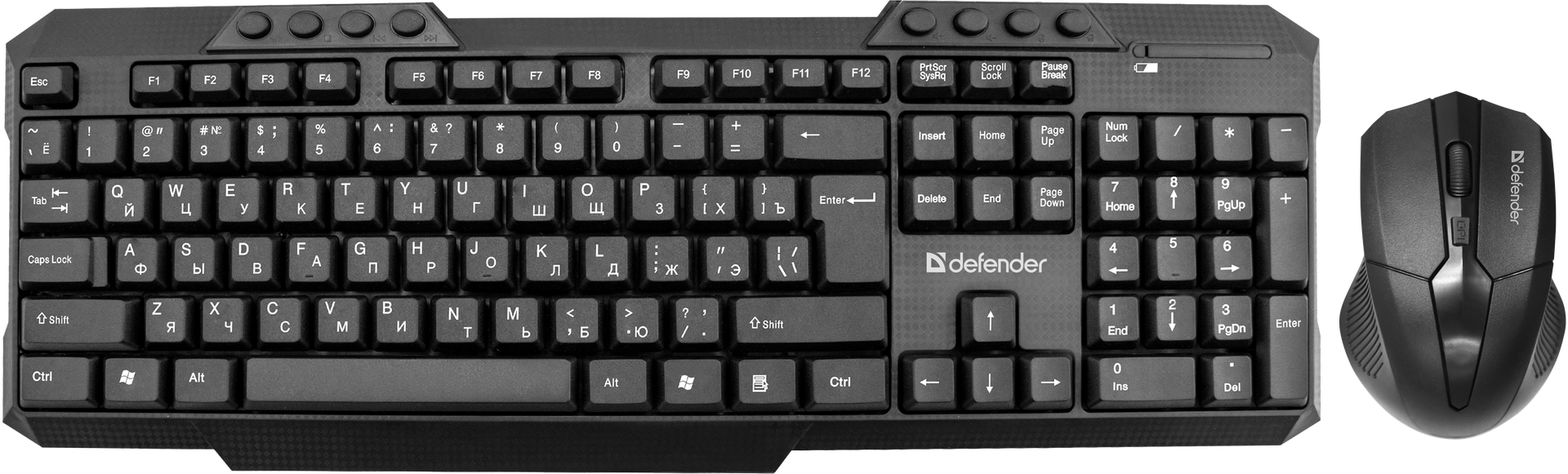 Клавиатура+мышь Defender Jakarta C-805 USB Wireless