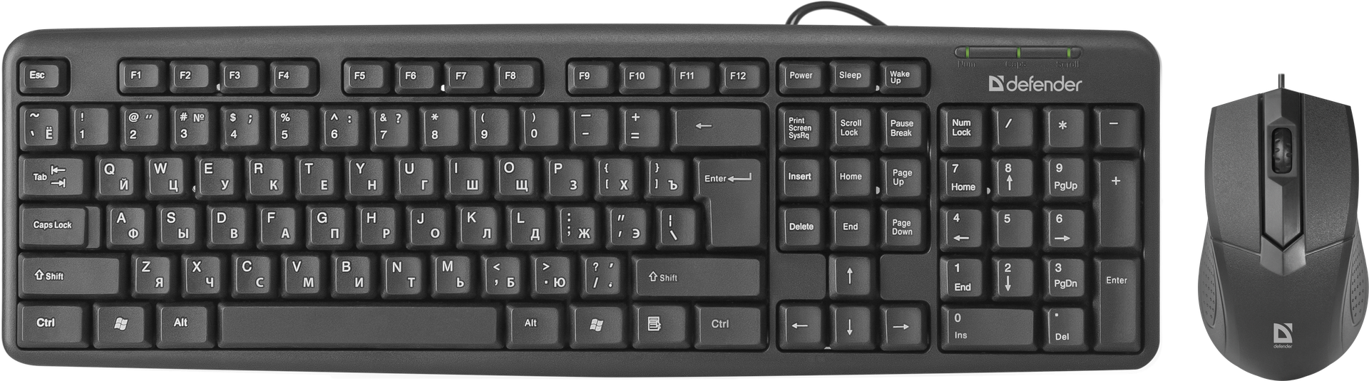 Клавиатура+мышь Defender C-270 USB