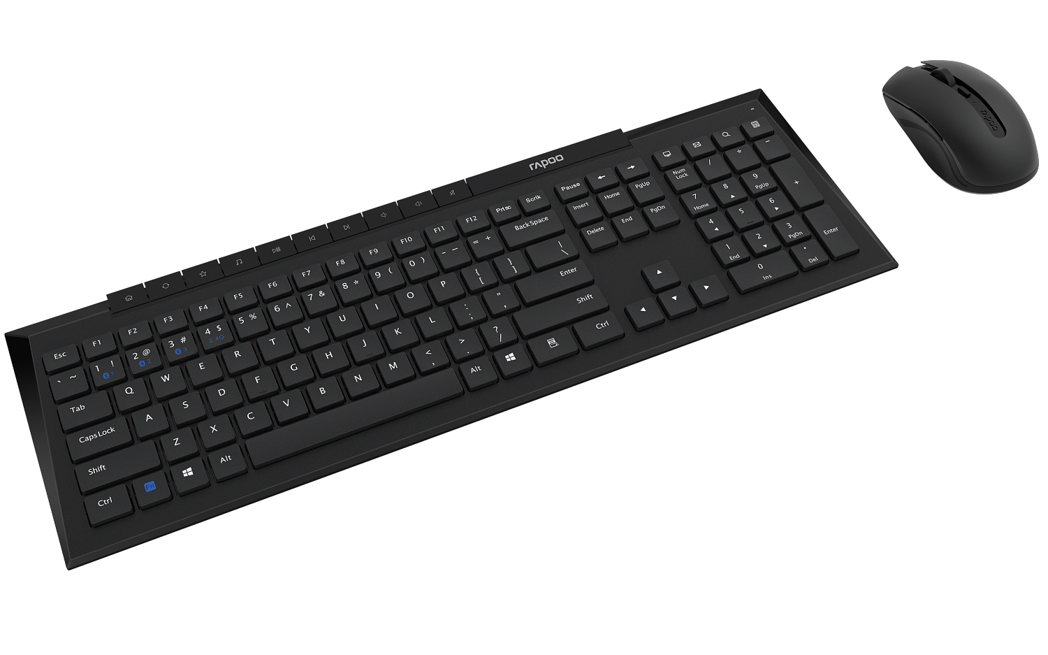 Клавиатура+мышь Rapoo 8210M Wireless (black)