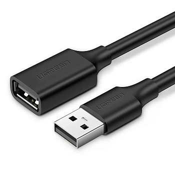 Кабель USB(m) - USB(f) удлинитель 2.0  2m US103 UGREEN 10316