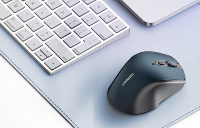 Мышь Ugreen MU101(15807) Cyan, USB (Wireless)