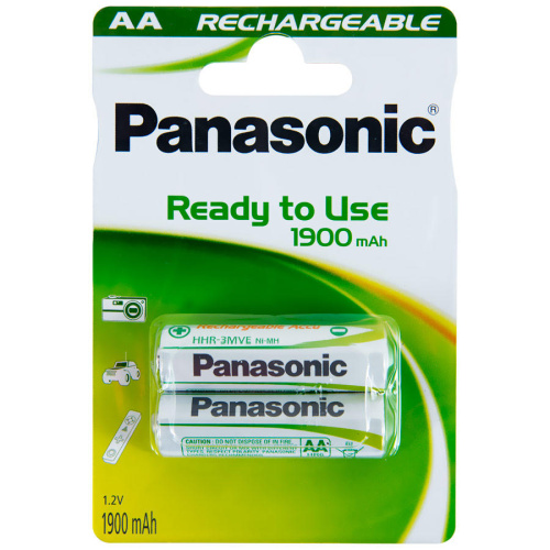 Аккумуляторная батарейка Panasonic AA 1900 mAh
