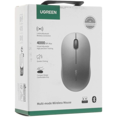 Мышь Ugreen M331(65627) Grey, USB (Wireless)