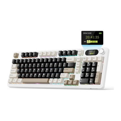 Клавиатура Attack Shark X98 PRO Cheese. White  фото