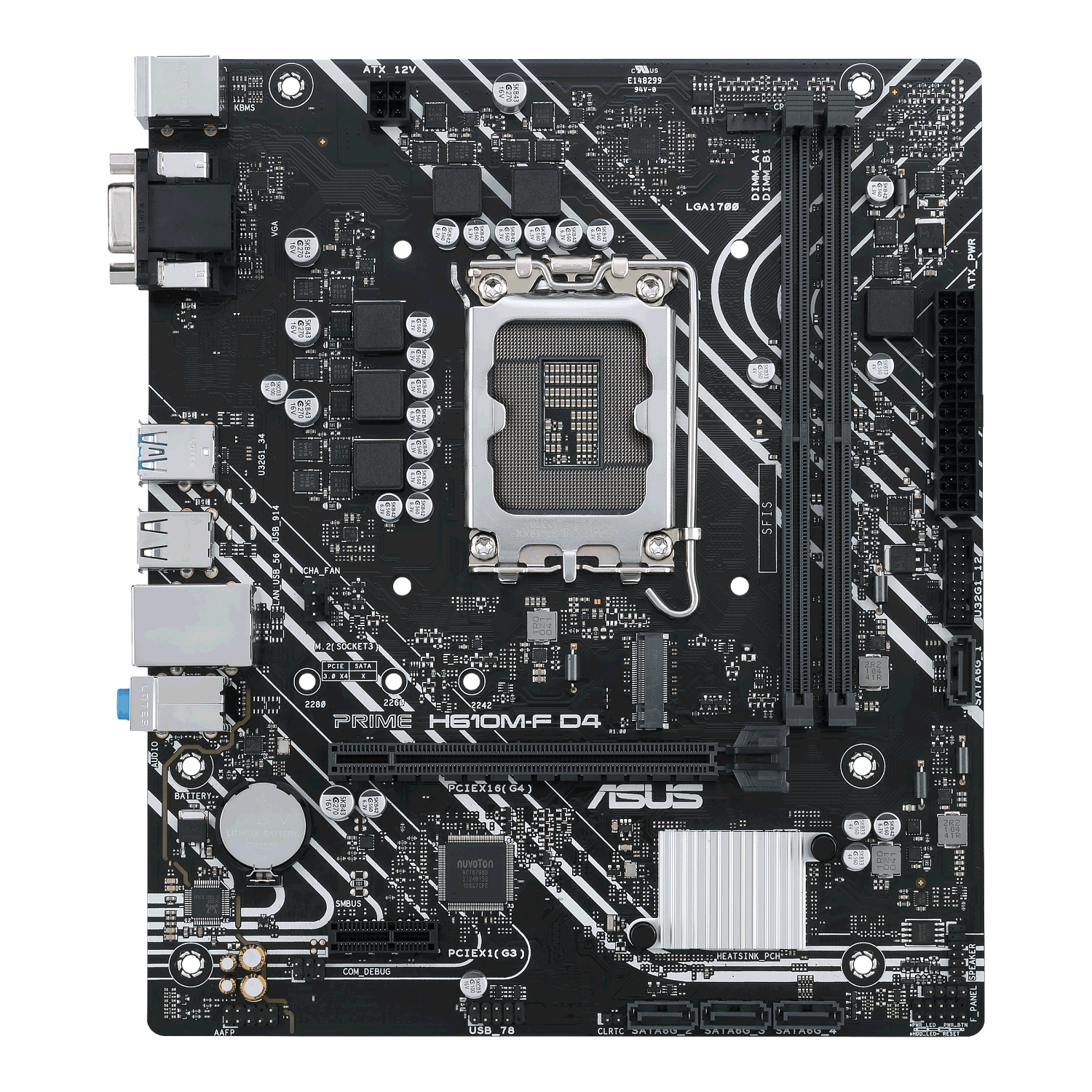 MB ASUS PRIME H610M-F D4 (s1700)