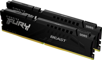 DIMM 32GB DDR5 5200MHz Kingston Fury Beast KF552C40BBK2-32 (2x16Gb) фото