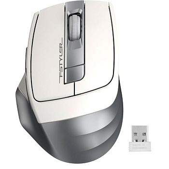 Мышь A4tech Fstyler FG35-SILVER (wireless)