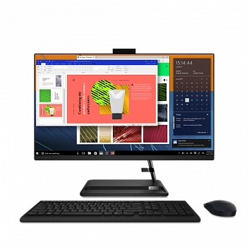 Моноблок Lenovo F0FY00P1RK (Ryzen 5-7430U.8 Gb.SSD 512Gb.DOS) 27"