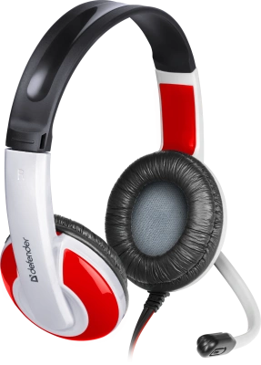 Гарнитура Defender Warhead G-120 красный+белый