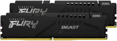 DIMM 32GB DDR5 5200MHz Kingston Fury Beast KF552C40BBK2-32 (2x16Gb) фото