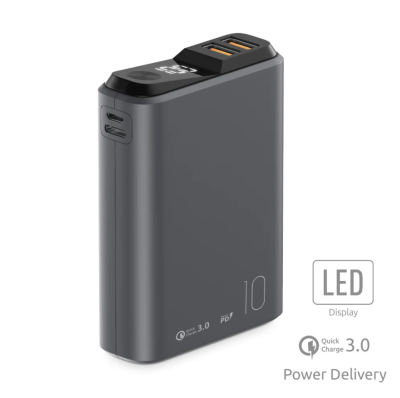 Зарядное устройство Olmio QS-10 Power Bank 10000mAh (black) фото