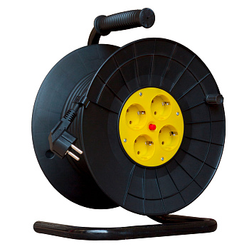 Удлинитель на катушке Forte 25м 3x2,5-PVC У-25-2,5-PVC СПЕЦ ЦЕНА