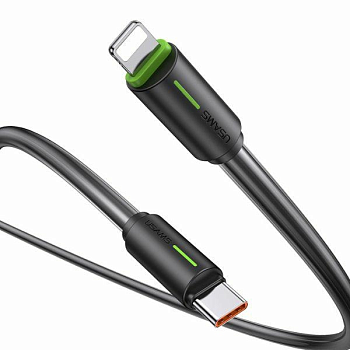 Кабель TYPE C to Lightning 30W USAMS SJ735USB01 1m, black