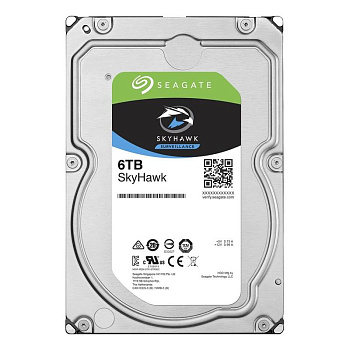 HDD 6Tb Seagate SkyHawk Surveillance SATA3 3.5" 256Mb ST6000VX009