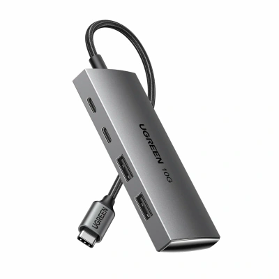 Док-станция UGREEN  USB Type-C (2 х USB C 3.1, 2 х USB A 3.1) 30758