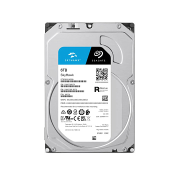 HDD 6Tb Seagate SkyHawk Surveillance SATA3 3.5" 256Mb ST6000VX009