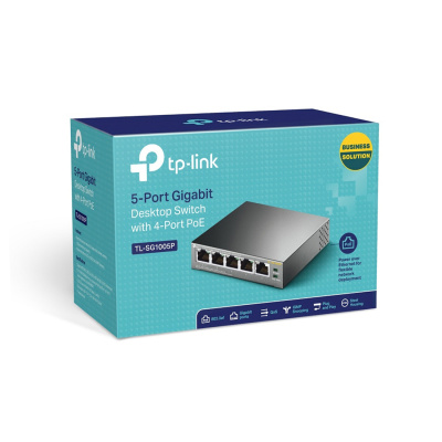 HUB (5TP) Tp-Link CUDY GS1005P 10/100/1000Mbit