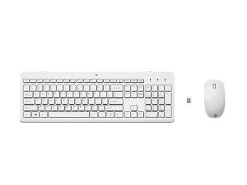 Клавиатура+мышь HP 230 3L1F0AA  Wireless, White