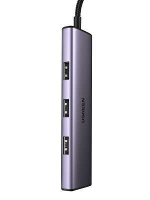 Док-станция UGREEN CM473 USB Type-C (4xUSB-A) 20841