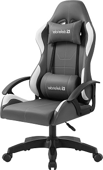 Игровое кресло Defender Chromos M серый