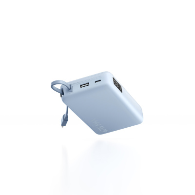 Зарядное устройство Xiaomi BHR0808GL/PB2067 Power Bank 20000 mAh (Ice blue). Быстрая зарядка фото