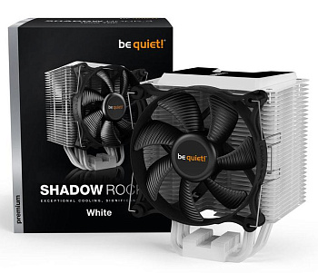 Вентилятор процессора Bequiet! Shadow Rock 3 White BK005 (S12xx/1700/11xx/2011/AM4/5) TDP 190W