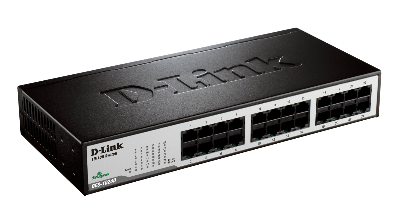 HUB (24TP) D-Link DES-1024D 10/100Mbit