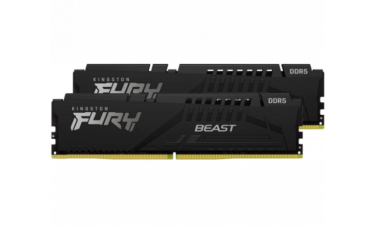 DIMM 32GB DDR5 5600MHz Kingston Fury Beast KF556C36BBEK2-32 (2x16Gb)