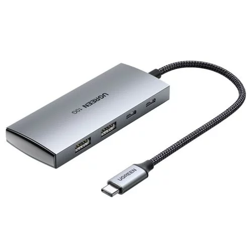 Док-станция UGREEN  USB Type-C (2 х USB C 3.1, 2 х USB A 3.1) 30758