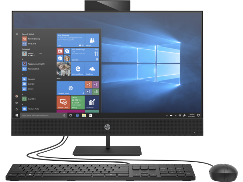 Моноблок HP 1C7D1EA 440 G6 AiO (i5-10500T,8Gb,SSD 512Gb,Win10 Pro) 23.8"