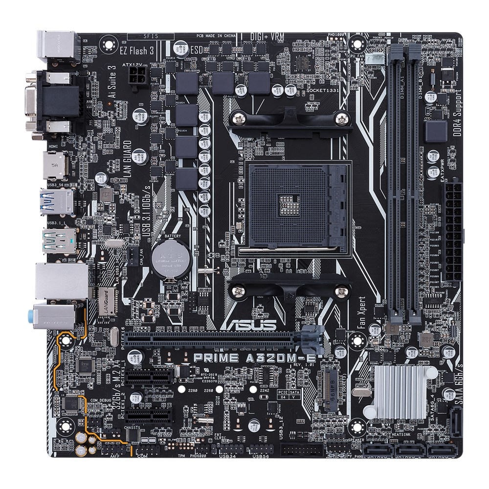 MB ASUS PRIME A320M-E (AM4)