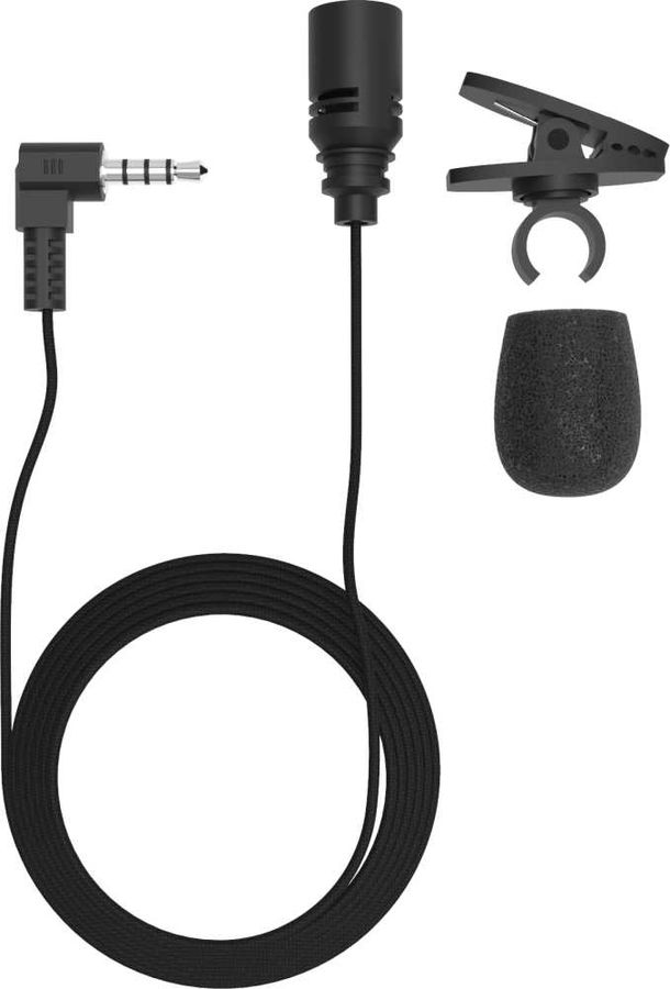 Микрофон петличный Ritmix RCM-102 black