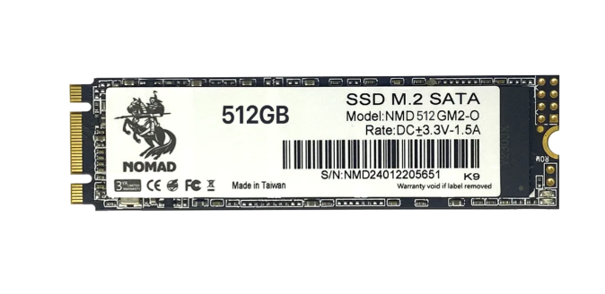 HDD SSD 512Gb NOMAD M.2 SATA (NMD512GM2-O)