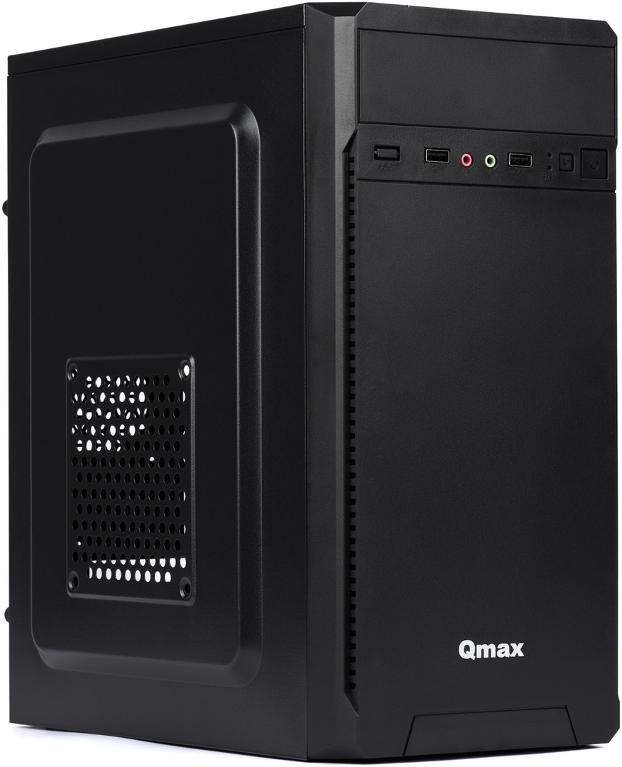Корпус Midi Tower Qmax H1710B Black (400W)