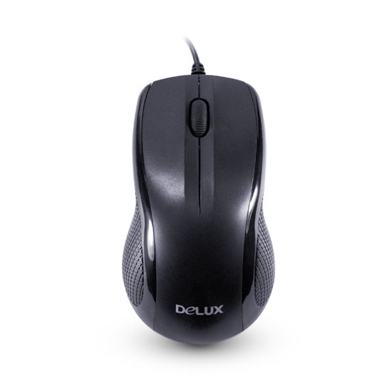 Мышь Delux DLM-388 OUB USB (black)