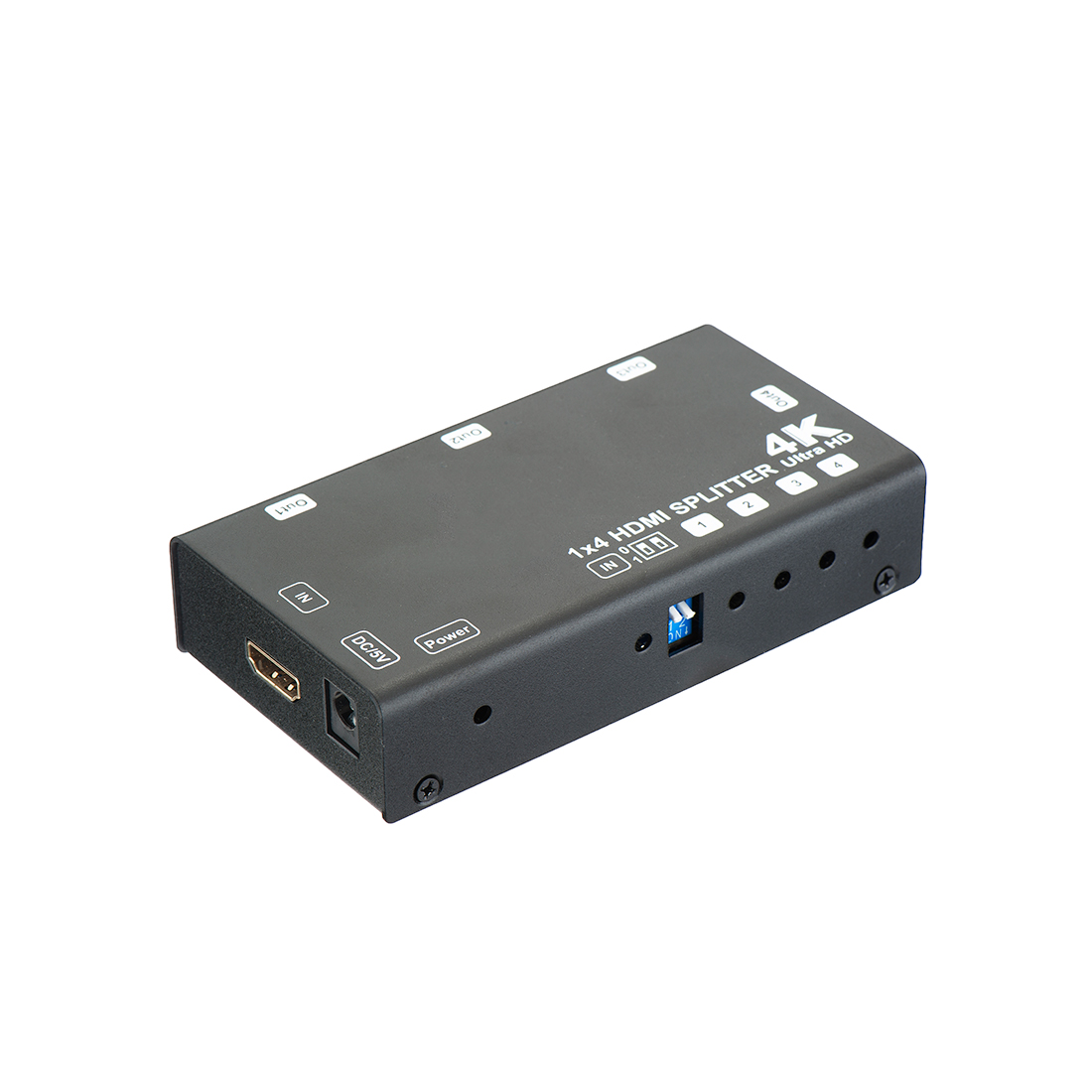Сплиттер HDMI, DELUXE, HS-4P4K-60HD3D