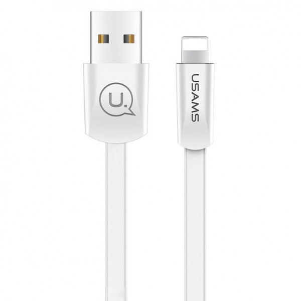 Кабель Lightning to USB SJ199IP02 (USAMS) white