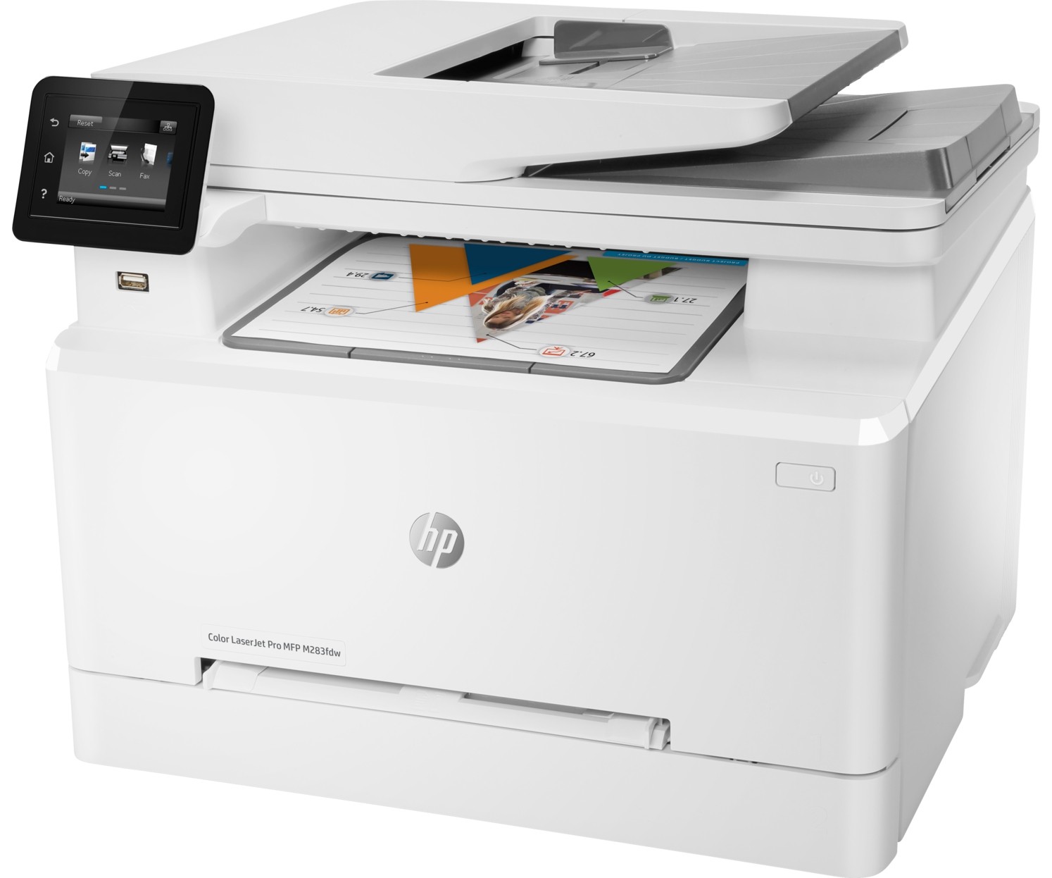 МФУ HP Color Laser Jet Pro M283fdw  (7KW75A)