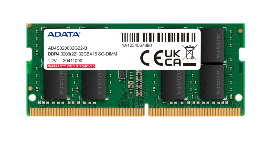 DIMM 8192Mb DDR4 3200MHz (for NB) ADATA