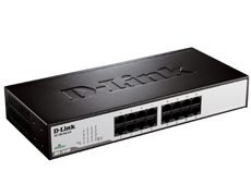 HUB (16TP) D-Link DES-1016D 10/100Mbit