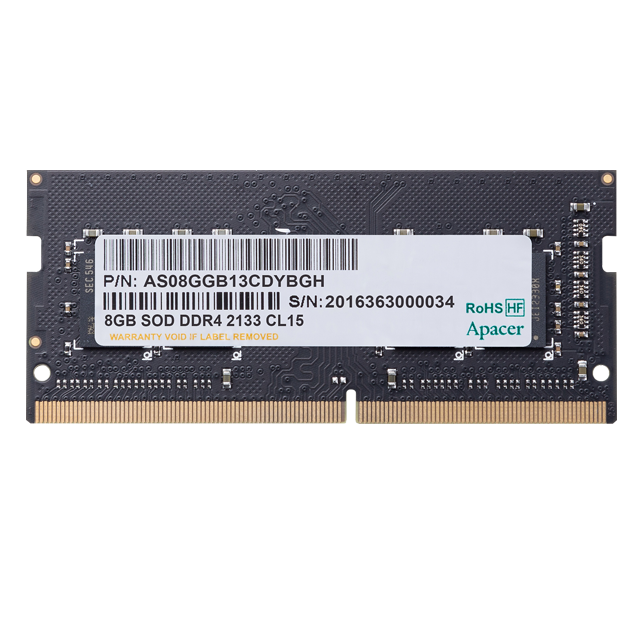 DIMM 8192Mb DDR4 2666MHz (for NB) Apacer