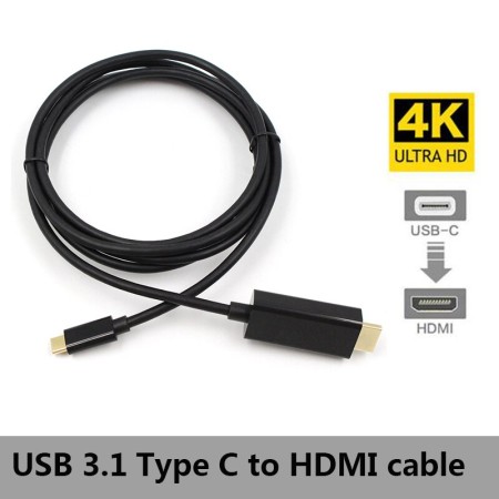 Кабель USB 3.1 (m) Type C to HDMI 1.8 m