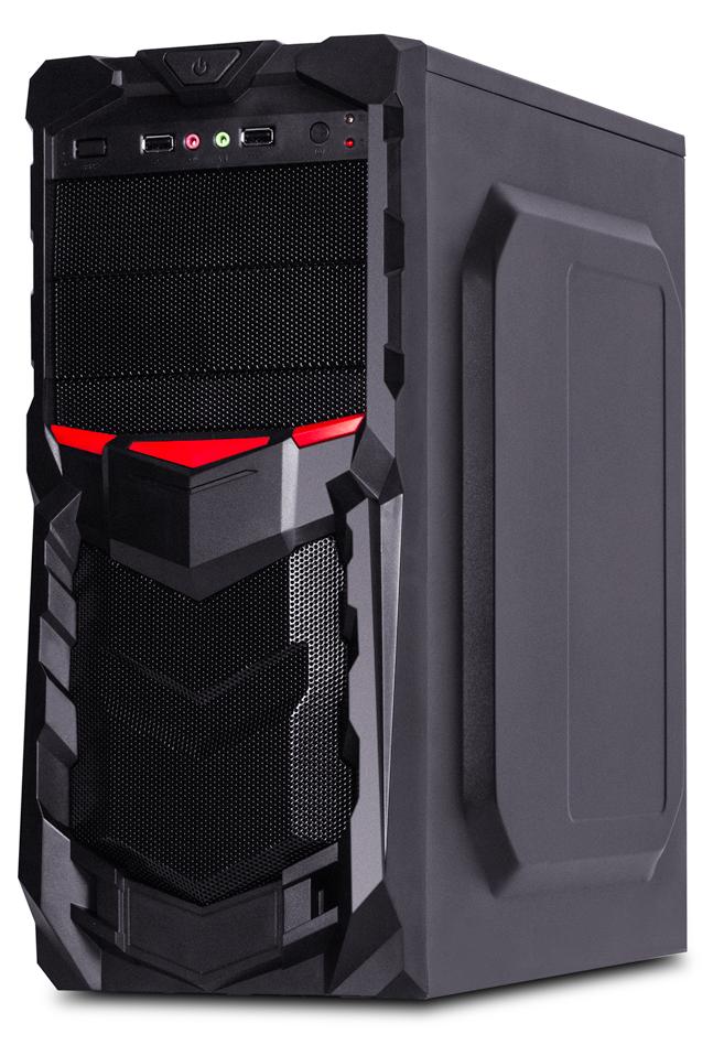 Корпус Midi Tower Delux DLC-DW701PS 400W